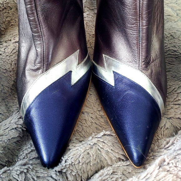 COPY - Terry de Havilland booties leather pixie lightning heels asos - Picture 3 of 6